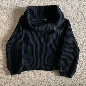 Off the shoulder sweater